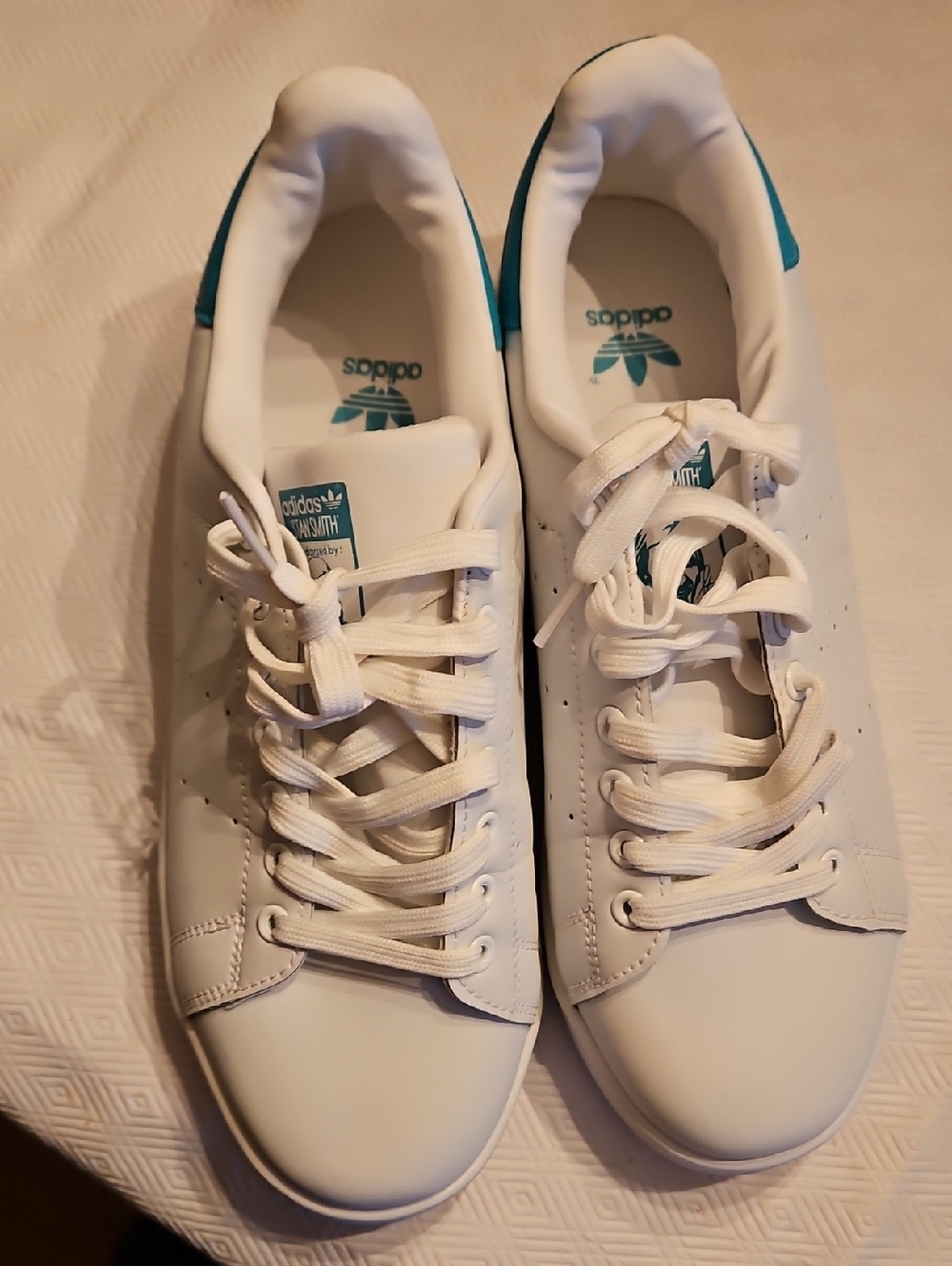adidas Stan Smith White Teal Men’s Sneakers